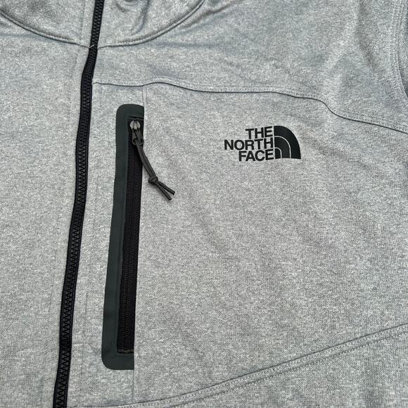 The North Face Mens Canyonlands Full-Zip Fleece Heather Gray Sweatshirt Size 2XL - Picture 8 of 12